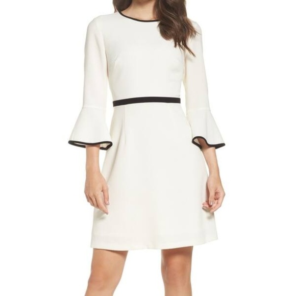 Eliza J Dresses & Skirts - Eliza J Bell Sleeve Fit & Flare Dress